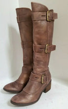 Load image into Gallery viewer, Rare Donald J. Pliner &quot;Dax&quot; Leather Harness Boots
